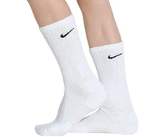 Nike Everyday Cush Crew vaikiškos kojinės, 6 poros, baltos, SX6910 100