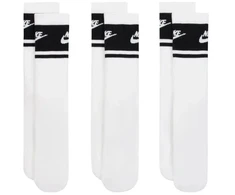 Nike Everyday Elevated ilgos kojinės, 3 poros, baltos ir juodos spalvos, IM7949 901