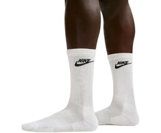 Nike Everyday Elevated kojinės, 3 poros, baltos, IH8522 901