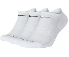 Nike Everyday Plus Amortizuojančios kojinės 3 poros baltos SX6889 100
