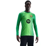 „Nike FC Barcelona“ 2025/26 m. stadiono vartininko marškinėliai vyrams, žali, HQ0477 311