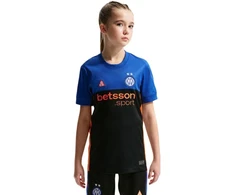 Nike „Inter Milan“ 2026 m. „Stadium SE“ vaikiški marškinėliai, juodos ir mėlynos spalvos, IB3536 413