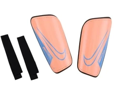 Nike Mercurial Hardshell vaikiškos futbolo blauzdų apsaugos, oranžinės DN3614 852