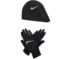 Nike Moterims Essential Bėgimo Kepurės ir Pirštinių Komplektas N1000595-082