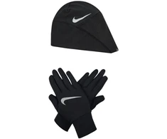 Nike Moterims Essential Bėgimo Kepurės ir Pirštinių Komplektas N1000595-082