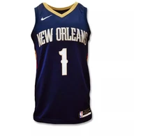 Nike NBA New Orleans Pelicans 2022/23 Zion Williamson Swingman džersis - CW3674-424