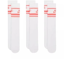 Nike NK Nsw Everyday Essential CR Kojinės 3 poros Baltos DX5089 100
