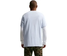 Nike Nsw Tee Icon Swoosh vyriški marškinėliai, mėlyni, DC5094 408