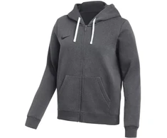 Nike Park 26 Fleece Bliuzonas su gobtuvu ir pilnu užtrauktuku moterims, tamsiai pilkos IB1230 063