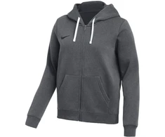 Nike Park 26 Fleece Bliuzonas su gobtuvu ir pilnu užtrauktuku moterims, tamsiai pilkos IB1230 063