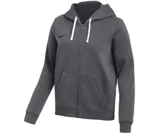 Nike Park 26 Fleece Bliuzonas su gobtuvu ir pilnu užtrauktuku moterims, tamsiai pilkos IB1230 063