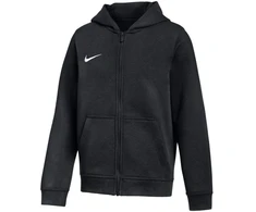 Nike Park 26 Fleece džemperis su gobtuvu ir pilnu užtrauktuku, vaikiškas, juodas IB1232 010
