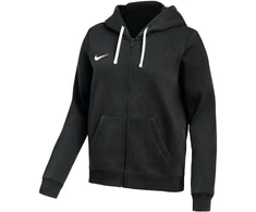 Nike Park 26 Fleece moteriškas juodas gobtuotas bliuzonas su pilnu užtrauktuku IB1230 010