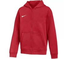 Nike Park 26 Fleece pilnu užtrauktuku su gobtuvu vaikams Raudonas IB1232 657