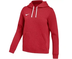Nike Park 26 Fleecinis džemperis su gobtuvu moterims Raudonas IB1224 657