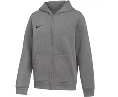 Nike Park 26 fliso džemperis su užtrauktuku vaikams, tamsiai pilkas IB1232 063