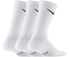 Nike Performance Cushioned Crew 3P Jr SX6842 100 kojinės