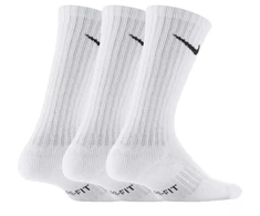 Nike Performance Cushioned Crew 3P Jr SX6842 100 kojinės