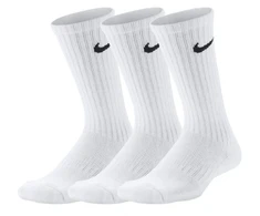 Nike Performance Cushioned Crew 3P Jr SX6842 100 kojinės