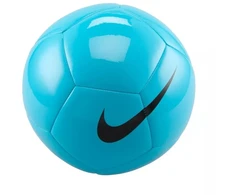 Nike Pitch Team 25 mėlynas futbolo kamuolys HV6337 420