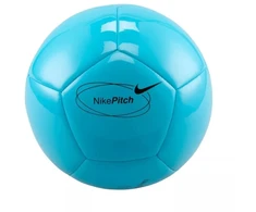 Nike Pitch Team 25 mėlynas futbolo kamuolys HV6337 420