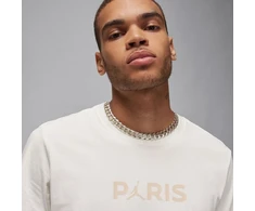 Nike PSG trumpomis rankovėmis marškinėliai su logotipu M FN5332-133