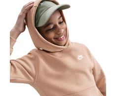 Nike Sportswear Club Fleece smėlio spalvos džemperis vaikams FD3000 200