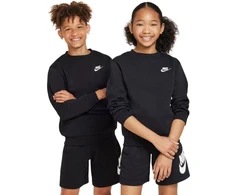 Nike Sportswear Club Fleece vaikiškas džemperis, juodas FD3006 010