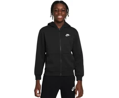 Nike Sportswear Club Fleece vaikiškas džemperis juodas FD3004 010