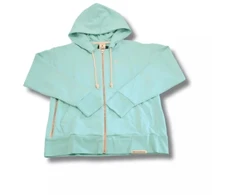 Nike Standard Issue moteriškas gobtuvas su pilnu užtrauktuku Šviesios rasos/Blausva dramblio kaulo spalva - CU3793-382