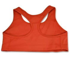 Nike Swoosh Pro-padded Liemenėlė Moterims Cinnabar/Baltas - BV3630-624