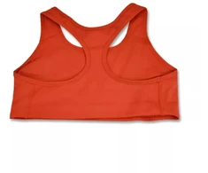 Nike Swoosh Pro-padded Liemenėlė Moterims Cinnabar/Baltas - BV3630-624