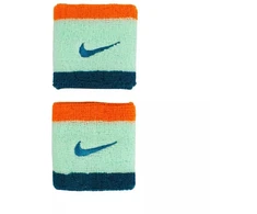 Nike Swoosh riešinės, žalios, 2 vnt. pakuotė N1012405322