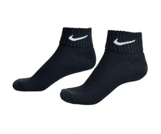 Nike Value Cotton Quarter kojinės 3 poros SX4926 001