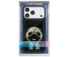 Nimmy Big Eyed Pet 2.0 Šuns dėklas iPhone 17 - Juodas