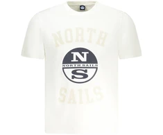 NORTH SAILS KOSZULKA Z KRÓTKIM RĘKAWEM MĘSKA BALTA