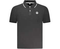 NORTH SAILS MĘSKA KOSZULKA POLO Z KRÓTKIM RĘKAWEM W KOLORZE CZARNYM