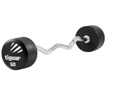 Nudėvėtas štangos diskas Tiguar PU 50 kg TI-WLBPU050