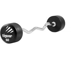 Nudėvėtas štangos diskas Tiguar PU 50 kg TI-WLBPU050