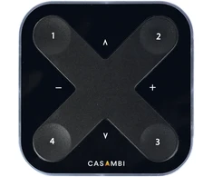 Nuotolinio valdymo pultas CASAMBI XPRESS, 4 programuojami mygtukai, matinės juodos sp., XCONTROL018N