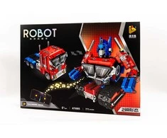 Nuotoliu valdomas konstruktorius "Raudonas robotas"