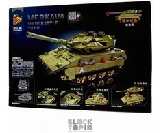 Nuotoliu valdomas konstruktorius "Tankas Merkava"