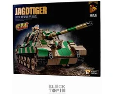 Nuotoliu valdomas konstruktorius tankas "Jagdtiger"