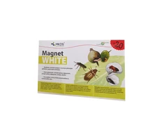 Obuolinių ir slyvinių pjūklelių, paprastųjų avietinukų gaudyklės MINI Magnet baltas (20X12 cm), 20 vnt