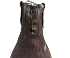 Odinė bokso kriaušė CLASSIC GRS-CLASSIC-1d didelė 75 cm x 40 cm pilna "NO1" šokolado