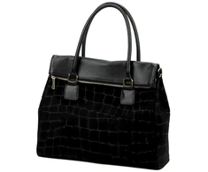 Odinė moteriška rankinė A4 Camilla Premium 10.015 Croco