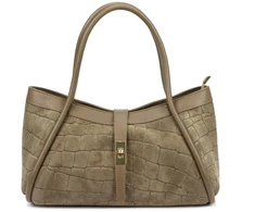 Odinė rankinė Camilla PREMIUM 10.014 CROCO su dirželiu