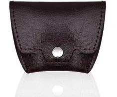 Odinė vyriška piniginė SOLIER SA10 BROWN/MAROON