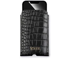 Odinis dėklas IPhone 13/14 Solier juodas snake