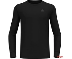Odlo BL TOP crew neck l/s MERINO 200 men's T-shirt, dydis M, juodas